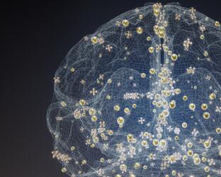 Graphic of a neural network