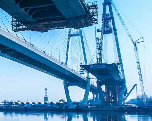 The Future of Infrastructure Building a suspension bridge